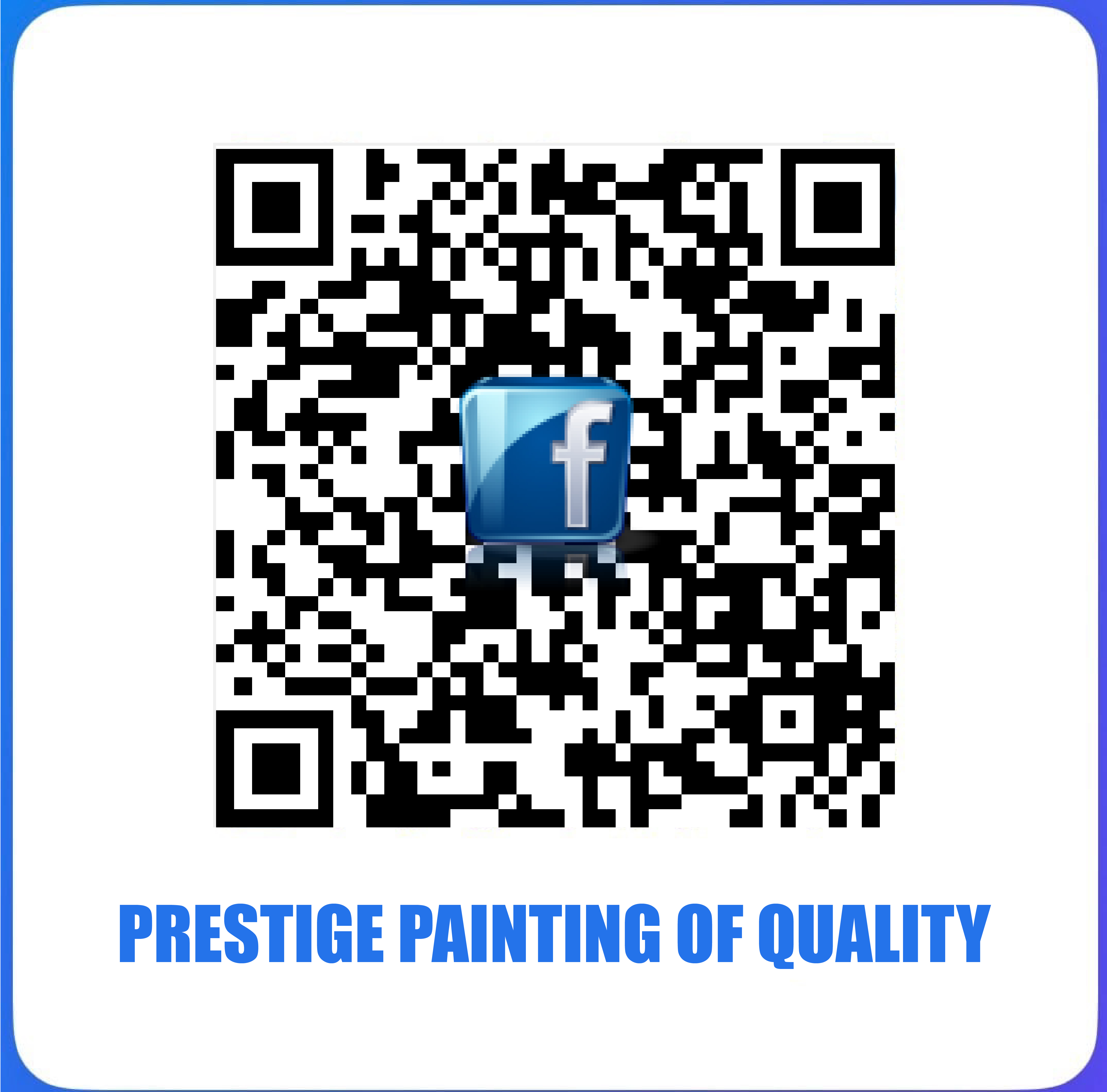 Prestige Painting of Quality Facebook QR Code